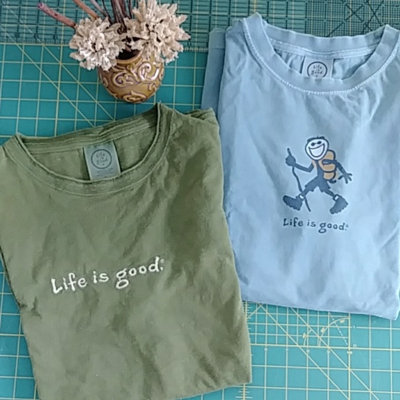 Life Is Good Other - 2 Life Is Good t-shirts